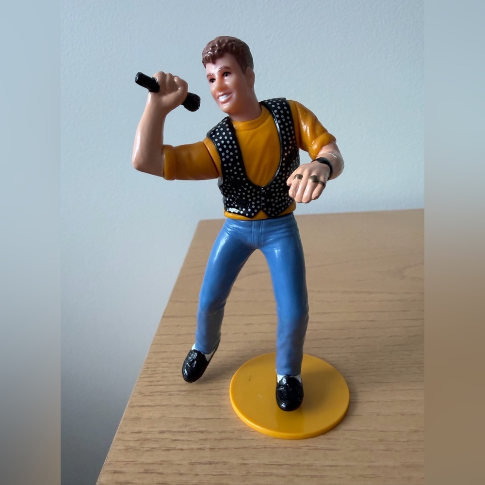 Vintage Joey New Kids on the Block Action Figure with stand